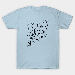 Seagull Birds Silhouette T-Shirt